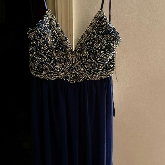 MY MICHELLE Size 13 Formal Gown, Rhinestones Sequin, Pageants - Picture 2 of 3